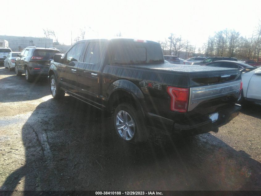 2015 FORD F-150 PLATINUM - 1FTEW1EG5FFC74218