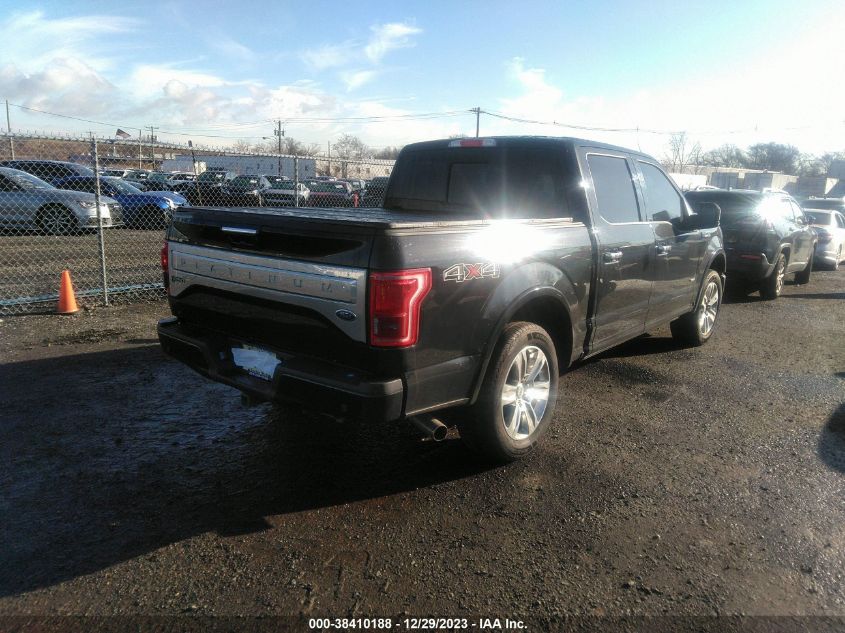 2015 FORD F-150 PLATINUM - 1FTEW1EG5FFC74218