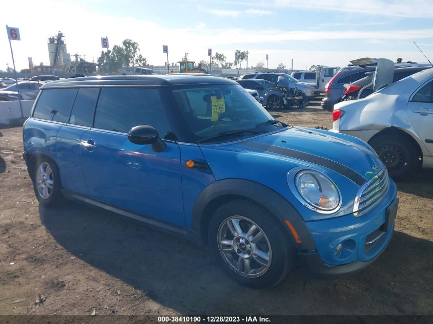 2013 MINI CLUBMAN COOPER - WMWZF3C58DT490560