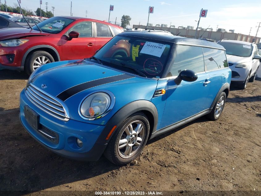 2013 MINI CLUBMAN COOPER - WMWZF3C58DT490560