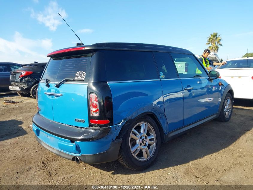 2013 MINI CLUBMAN COOPER - WMWZF3C58DT490560