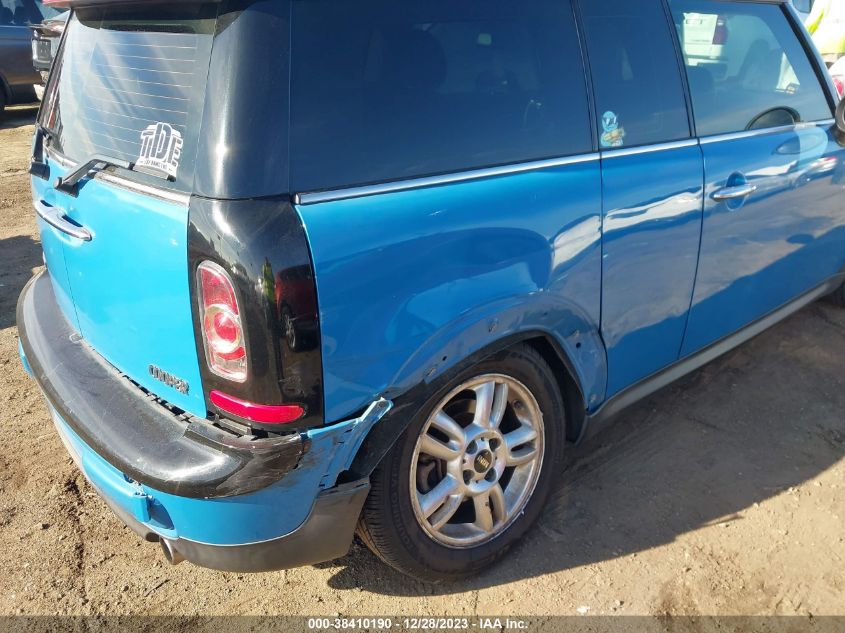 2013 MINI CLUBMAN COOPER - WMWZF3C58DT490560