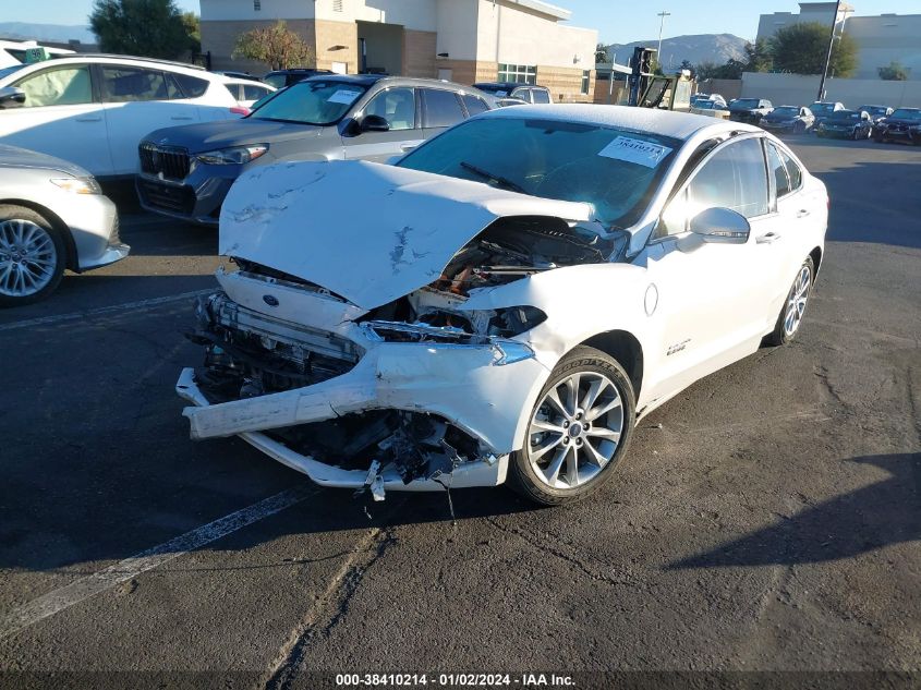 2017 FORD FUSION ENERGI SE LUXURY - 3FA6P0PU2HR379728