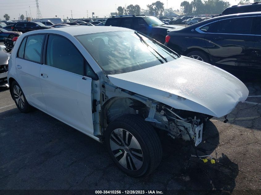 2016 VOLKSWAGEN E-GOLF SE - WVWKP7AU1GW916983