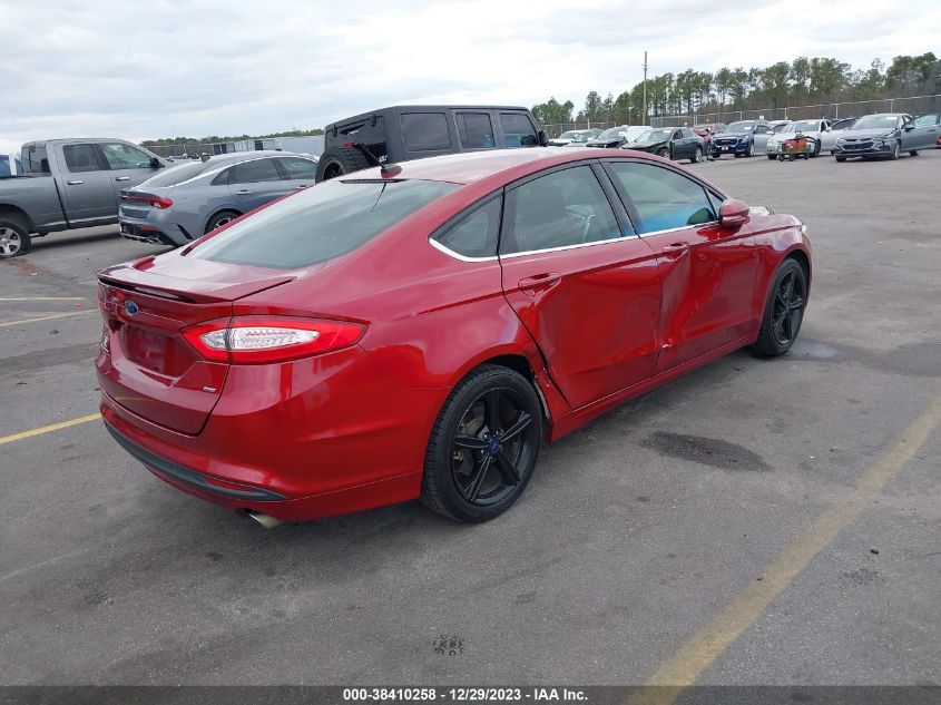 2016 FORD FUSION SE - 3FA6P0H73GR273778