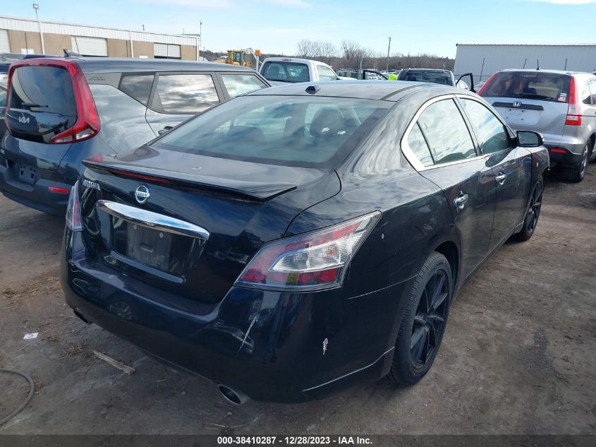 2014 NISSAN MAXIMA S/SV - 1N4AA5AP5EC464276