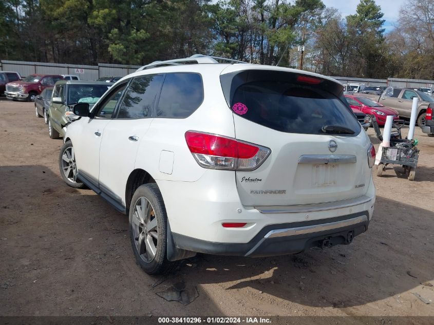 2014 NISSAN PATHFINDER PLATINUM - 5N1AR2MN3EC666704