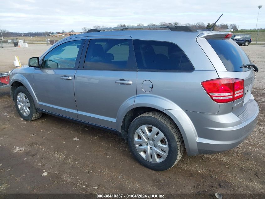 2017 DODGE JOURNEY SE - 3C4PDCAB8HT670110