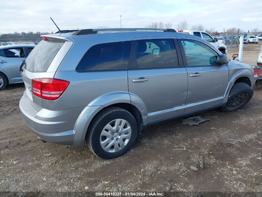 2017 DODGE JOURNEY SE - 3C4PDCAB8HT670110