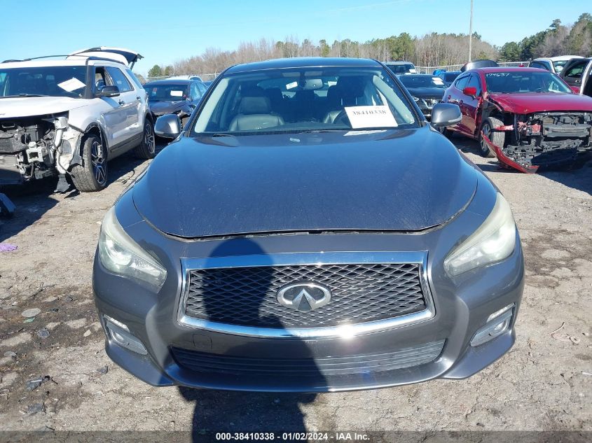 2014 INFINITI Q50 PREMIUM - JN1BV7ARXEM696482
