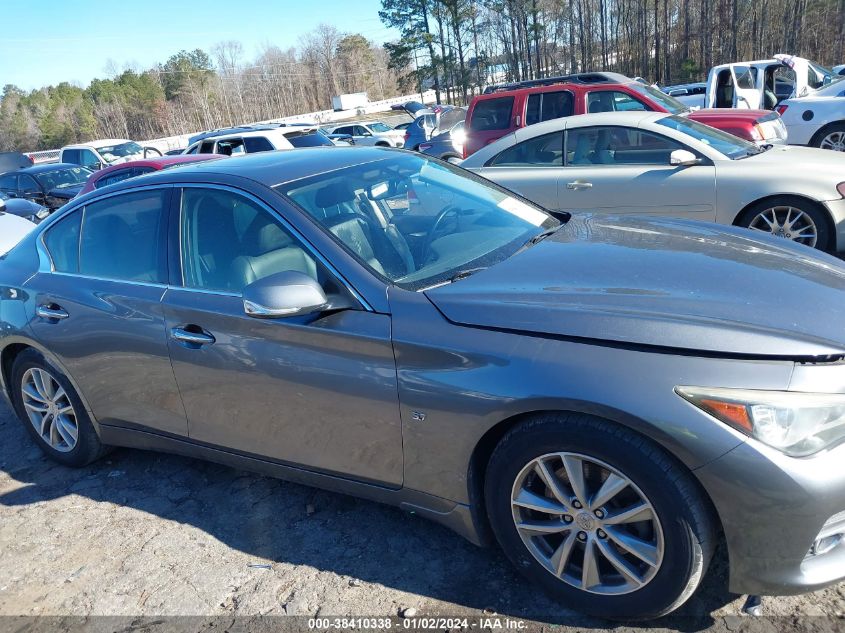 2014 INFINITI Q50 PREMIUM - JN1BV7ARXEM696482