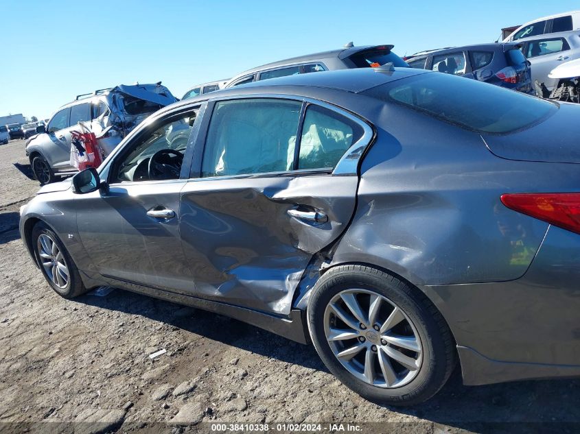 2014 INFINITI Q50 PREMIUM - JN1BV7ARXEM696482