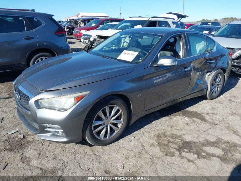 2014 INFINITI Q50 PREMIUM - JN1BV7ARXEM696482