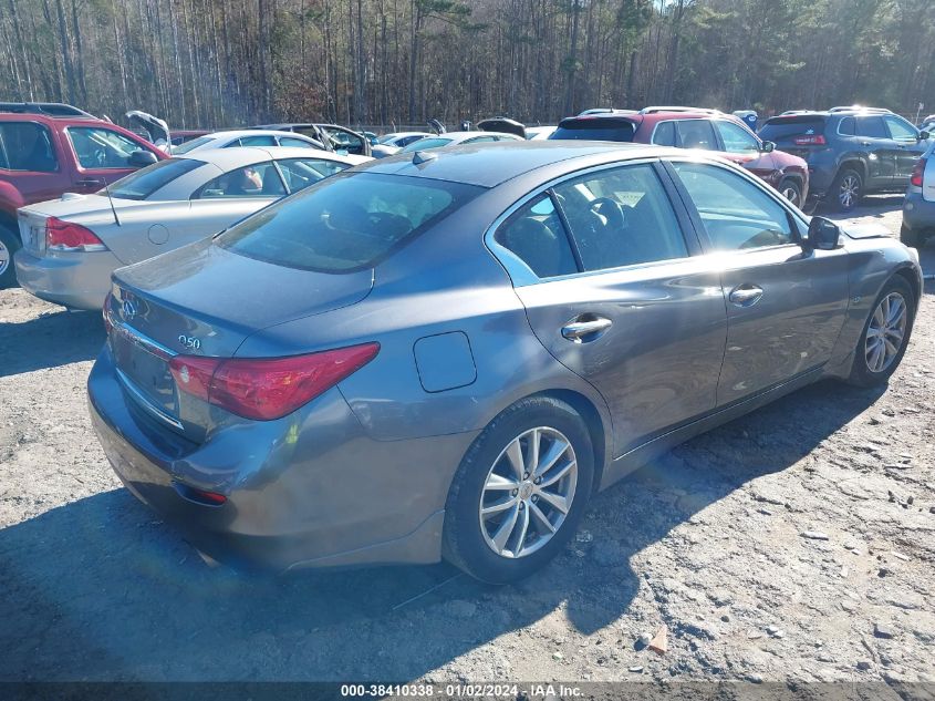 2014 INFINITI Q50 PREMIUM - JN1BV7ARXEM696482