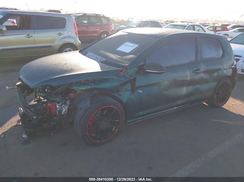 2015 VOLKSWAGEN GOLF GTI 2.0T S 2-DOOR - 3VWTT7AU0FM051659