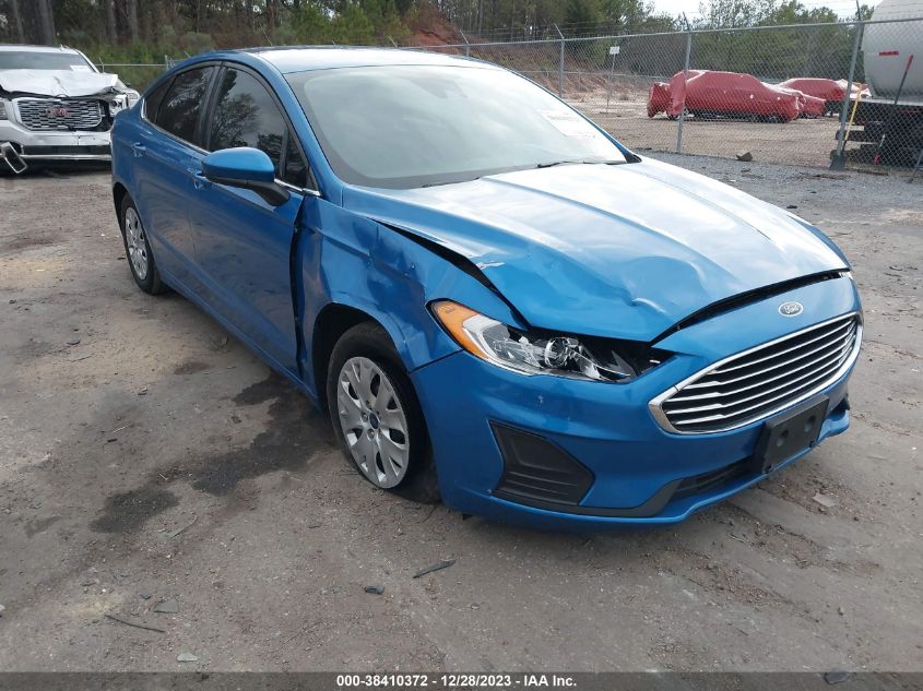 2019 FORD FUSION S - 3FA6P0G70KR231532