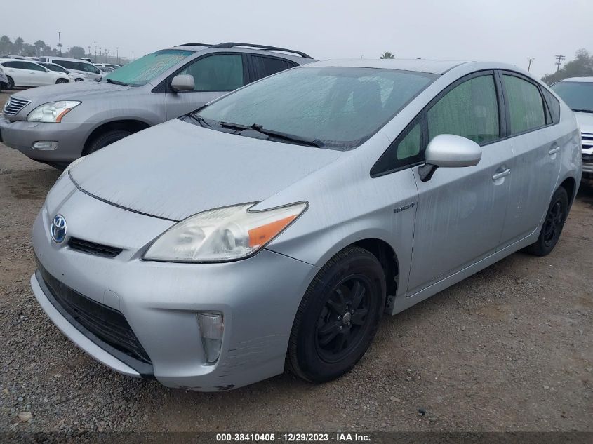 2013 TOYOTA PRIUS ONE/TWO/THREE/FOUR/FIVE/PERSONA - JTDKN3DU4D5606547