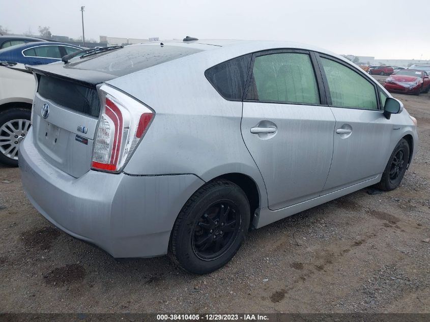 2013 TOYOTA PRIUS ONE/TWO/THREE/FOUR/FIVE/PERSONA - JTDKN3DU4D5606547