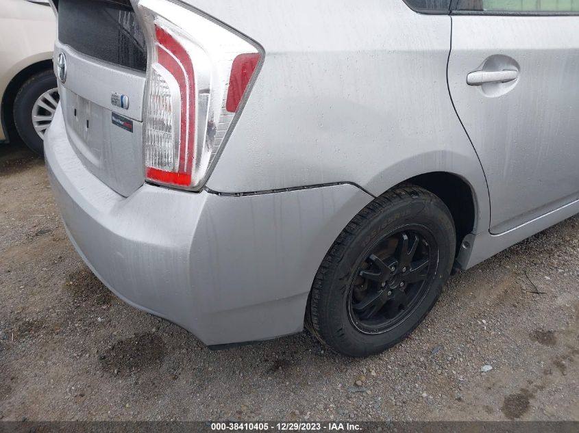 2013 TOYOTA PRIUS ONE/TWO/THREE/FOUR/FIVE/PERSONA - JTDKN3DU4D5606547
