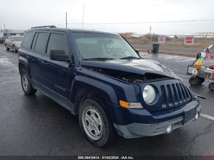 2015 JEEP PATRIOT SPORT - 1C4NJPBB7FD274548