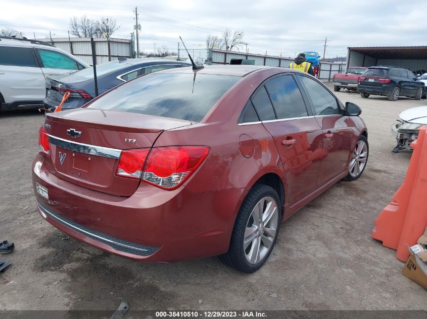 2013 CHEVROLET CRUZE LTZ - 1G1PG5SB0D7108131