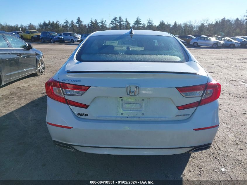 2022 HONDA ACCORD SPORT - 1HGCV1F3XNA110000