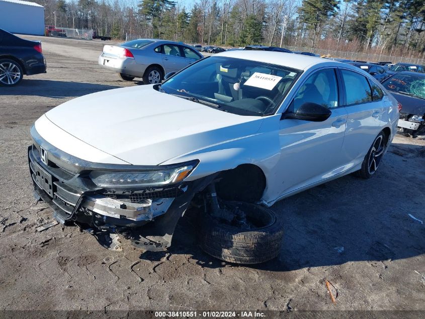 2022 HONDA ACCORD SPORT - 1HGCV1F3XNA110000
