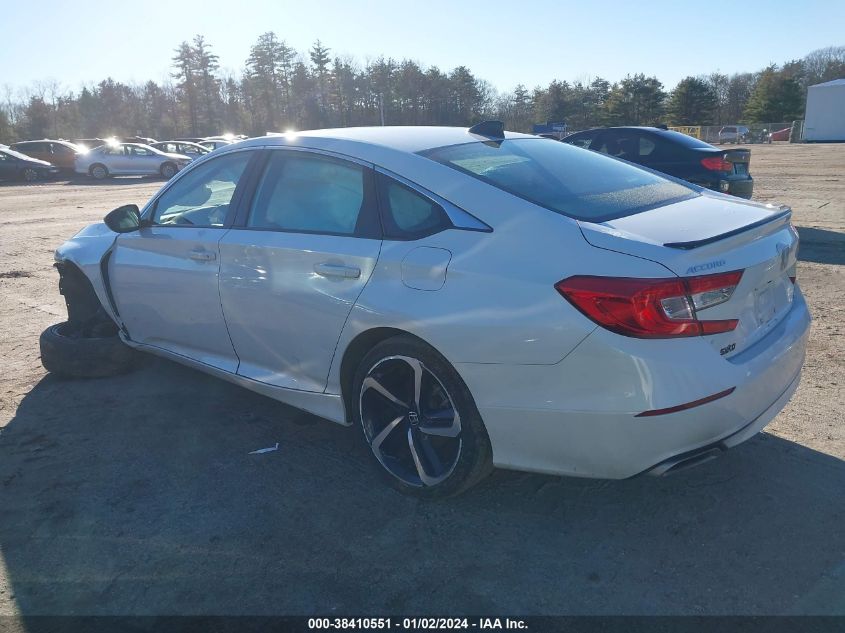 2022 HONDA ACCORD SPORT - 1HGCV1F3XNA110000