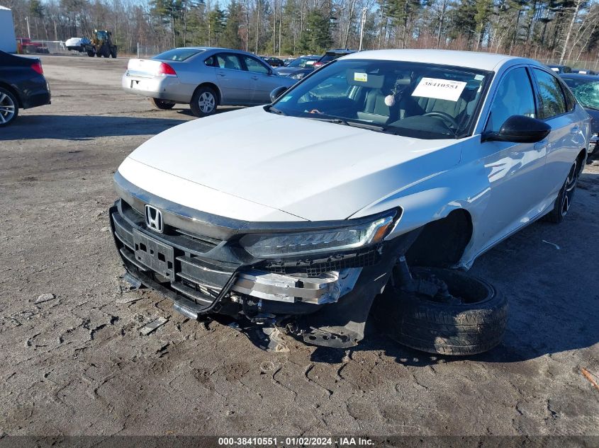 2022 HONDA ACCORD SPORT - 1HGCV1F3XNA110000