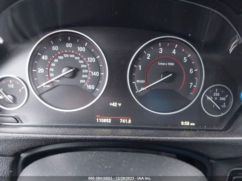 2015 BMW 335I XDRIVE - WBA3B9G57FNR94491