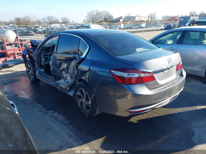 2017 HONDA ACCORD LX - 1HGCR2F34HA155934
