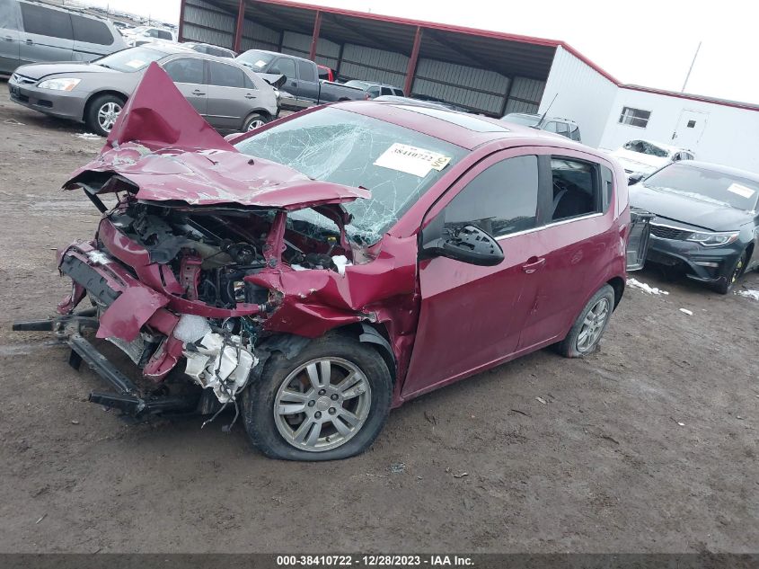 2014 CHEVROLET SONIC LT AUTO - 1G1JC6SB9E4108347