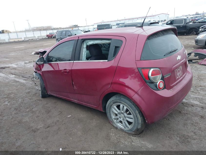 2014 CHEVROLET SONIC LT AUTO - 1G1JC6SB9E4108347