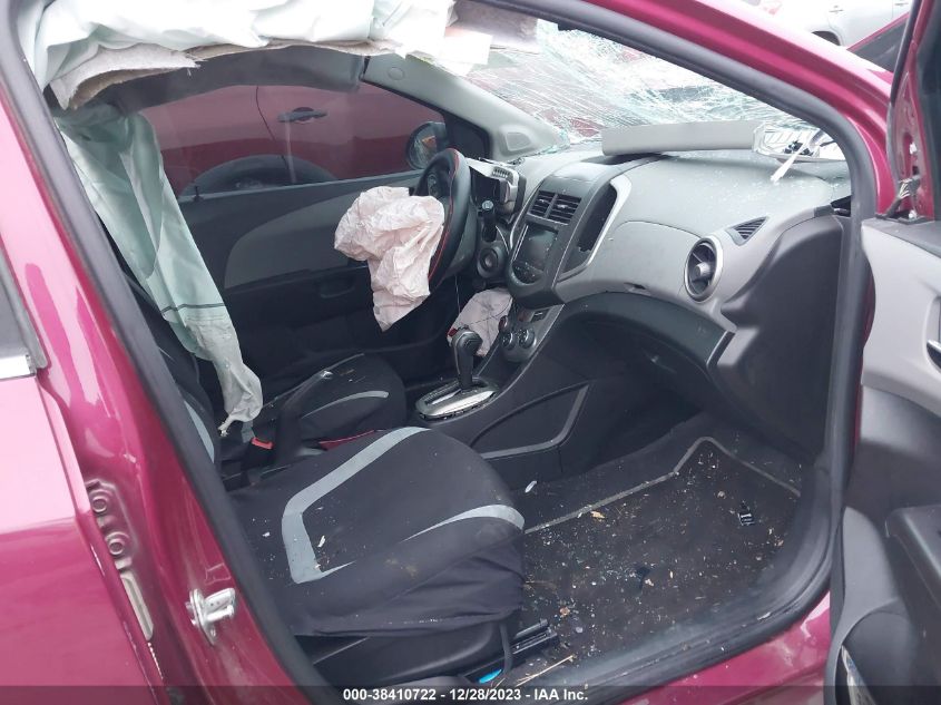 2014 CHEVROLET SONIC LT AUTO - 1G1JC6SB9E4108347
