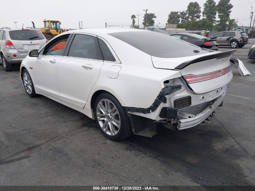 2013 LINCOLN MKZ HYBRID 3LN6L2LU2DR807911