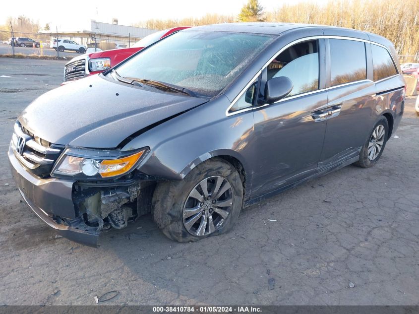 2014 HONDA ODYSSEY EX-L - 5FNRL5H63EB053868