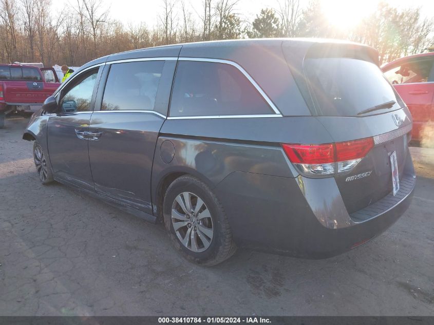 2014 HONDA ODYSSEY EX-L - 5FNRL5H63EB053868