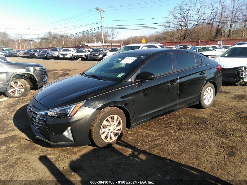 2019 HYUNDAI ELANTRA SE - 5NPD74LF8KH447718