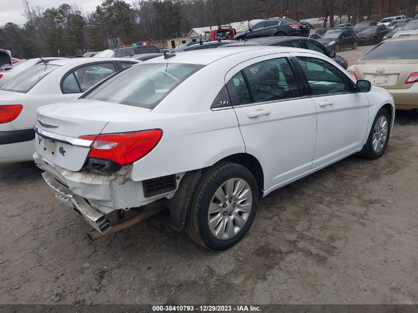 2014 CHRYSLER 200 LX - 1C3CCBAB2EN140839