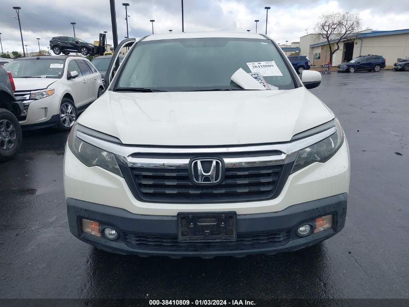 2017 HONDA RIDGELINE RTL - 5FPYK2F68HB010056
