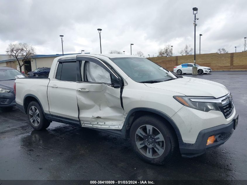 2017 HONDA RIDGELINE RTL - 5FPYK2F68HB010056
