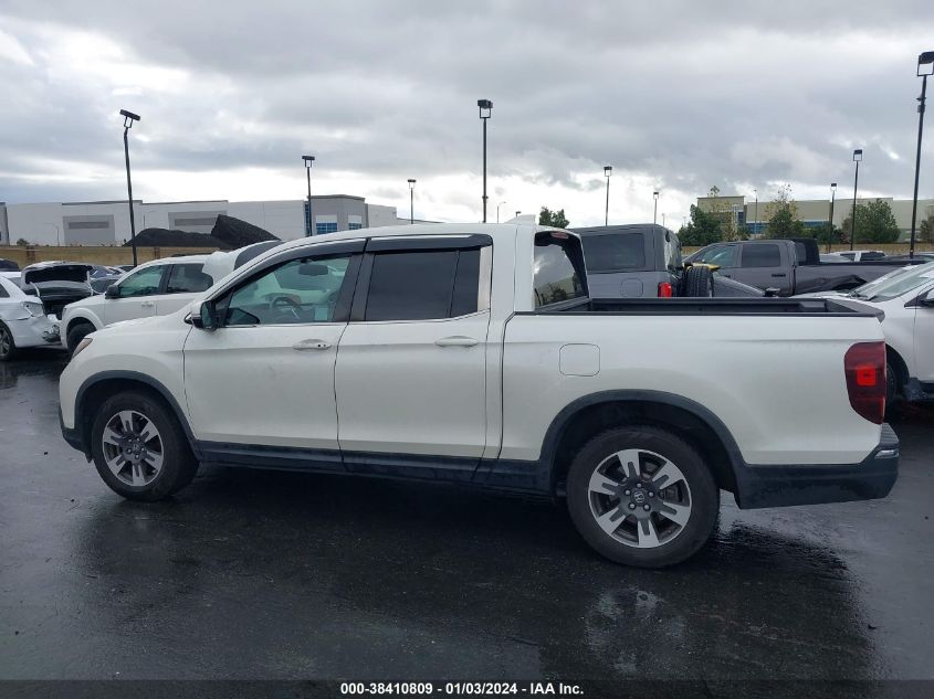 2017 HONDA RIDGELINE RTL - 5FPYK2F68HB010056