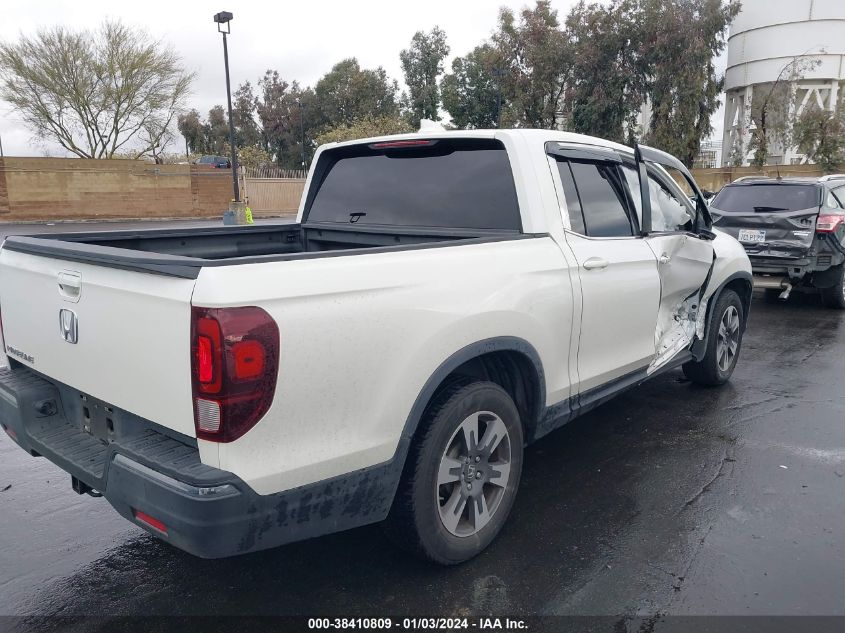 2017 HONDA RIDGELINE RTL - 5FPYK2F68HB010056