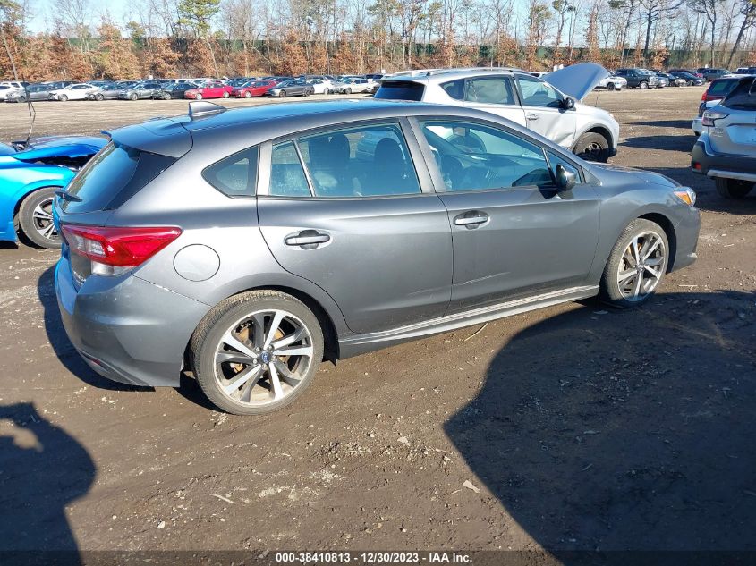 2022 SUBARU IMPREZA SPORT 5-DOOR - 4S3GTAM64N3700474