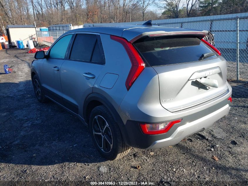 2023 KIA NIRO LX - KNDCP3LE0P5065588