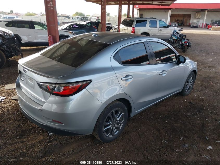 VIN 3MYDLBYV4KY523021 2019 TOYOTA YARIS LE