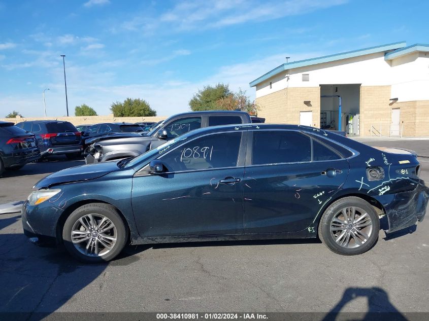 2015 TOYOTA CAMRY SE - 4T1BF1FK3FU939565