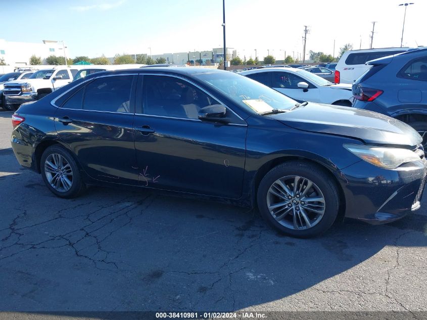2015 TOYOTA CAMRY SE - 4T1BF1FK3FU939565