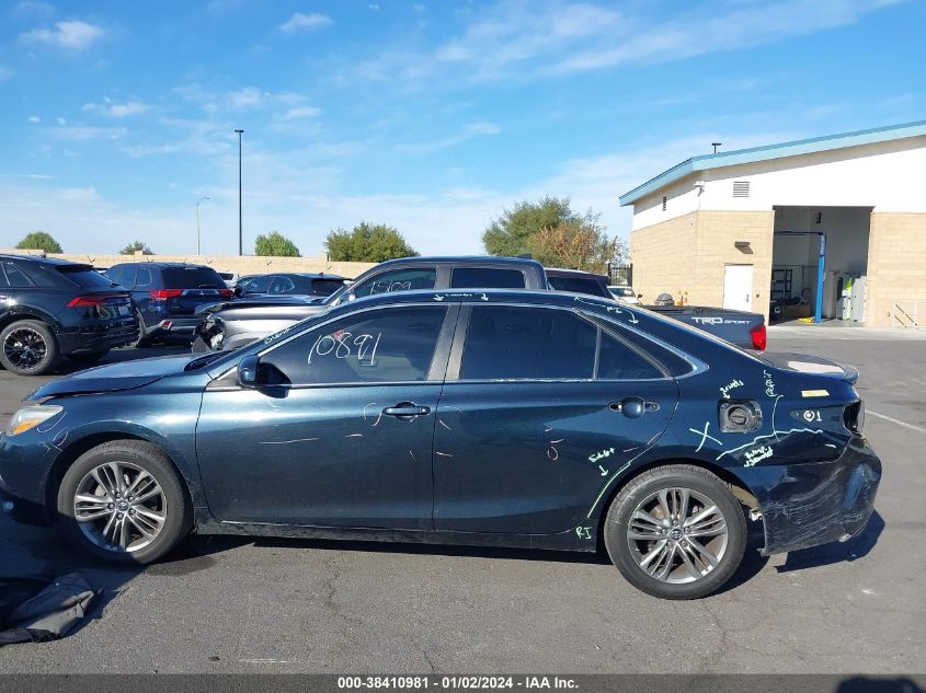 2015 TOYOTA CAMRY SE - 4T1BF1FK3FU939565