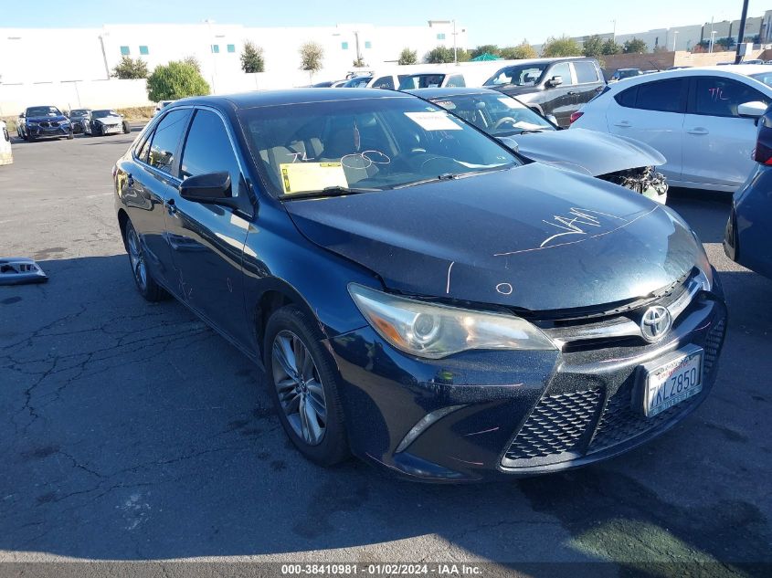2015 TOYOTA CAMRY SE - 4T1BF1FK3FU939565